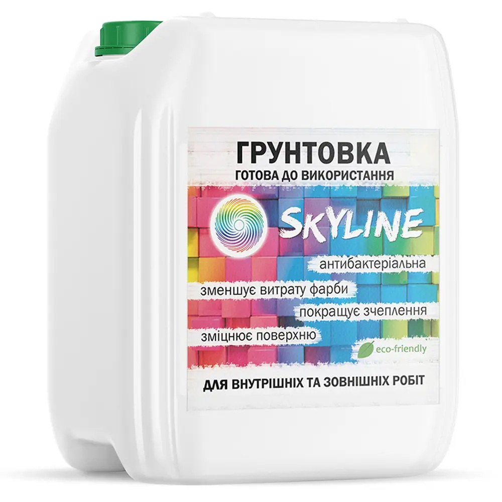 Грунтовка глибокопроникаюча акрилова готова до застосування SkyLine 5л